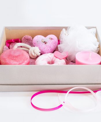 pink gift box